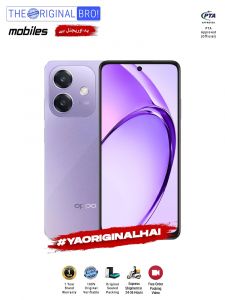 Oppo A5i - 4GB RAM - 64GB Storage - PTA Approved - 12 Months Warranty - Purple - The Original Bro Mobiles - TOB51